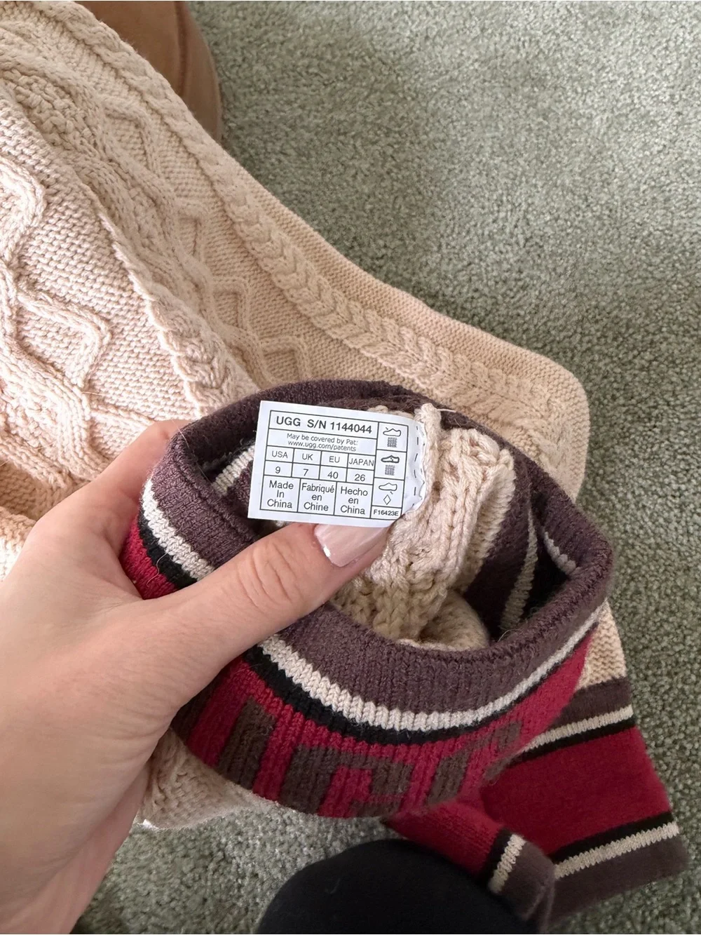 UGG Platform Slip-On Boots in Tan